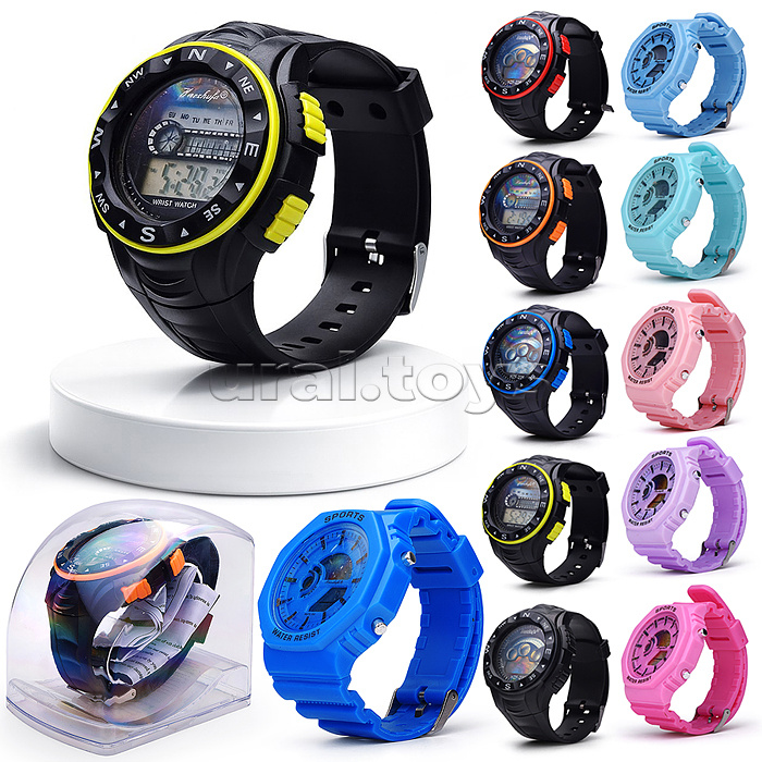 Часы игрушечные "Стильный спорт"