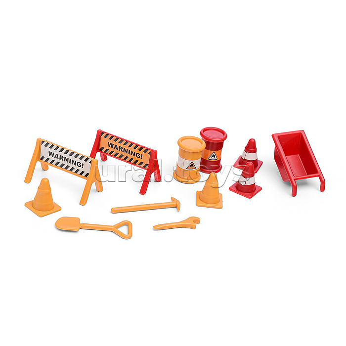 Трек "Строительная станция" в коробке