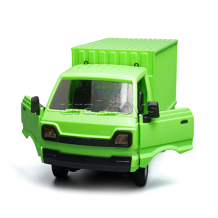 Машина "Фургон" р/у, 27 MHz, со спреем, с аккум., в коробке