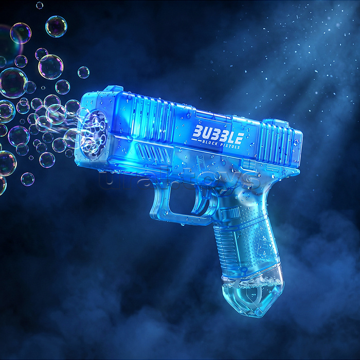 Пистолет для мыльных пузырей P81768-1 "Пузи‑бласт" в коробке
