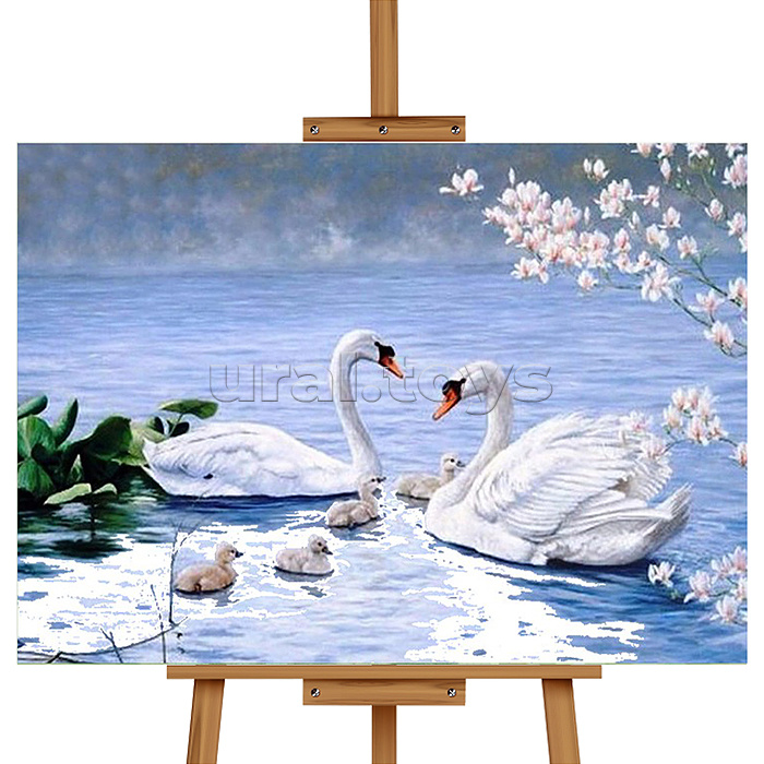 Мозаика алмазная "Преданность" (светится в темноте) 20*30см.