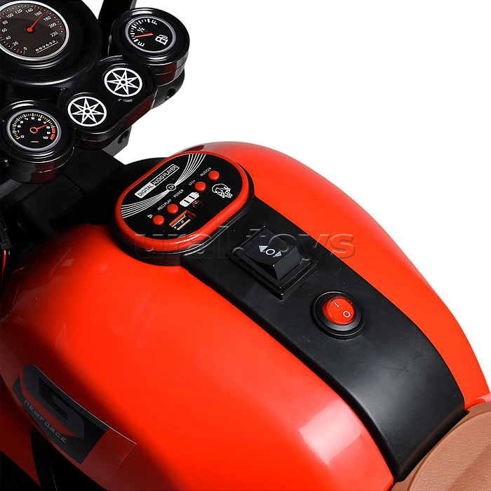 Мотоцикл детский MH-515 (цвет красный)