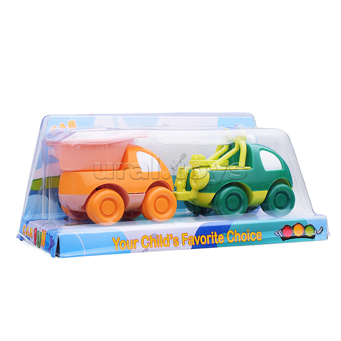 Набор машин "Спецтехника" под колпаком Набор машин "Спецтехника" под колпаком