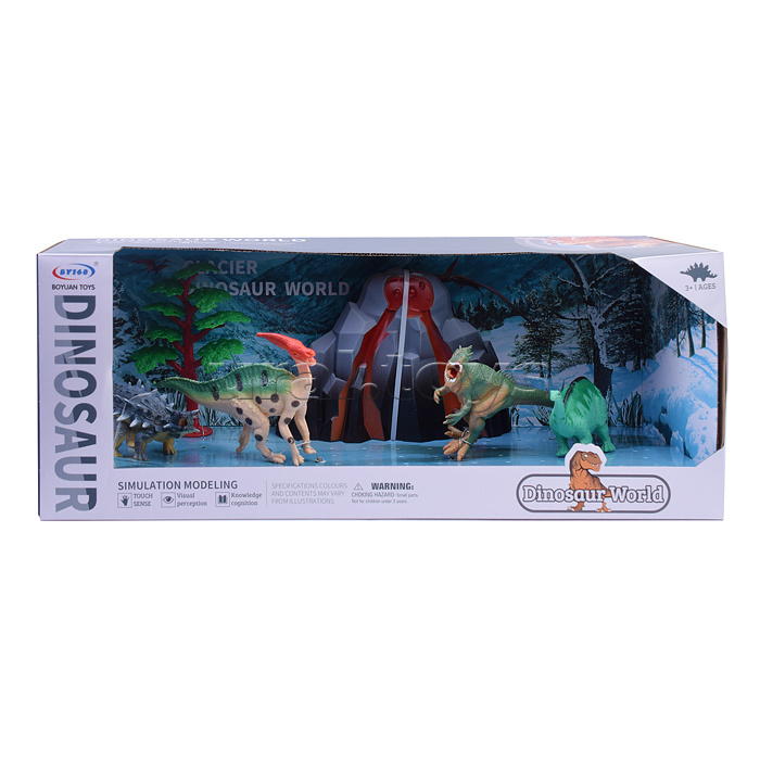 Игровой набор "Динозавры" в коробке