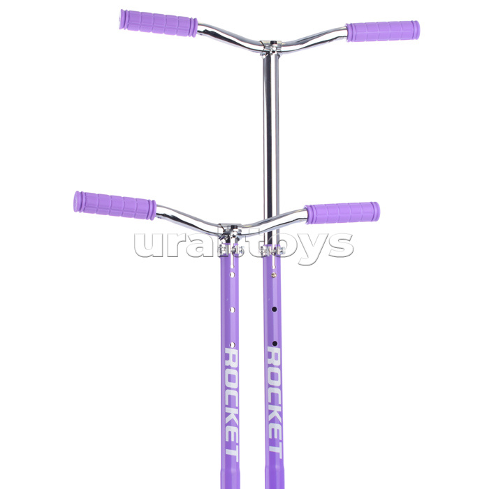 Самокат 2-х колесный ROCKET,колеса PU/ 200 мм,ABEC 7, сиреневый