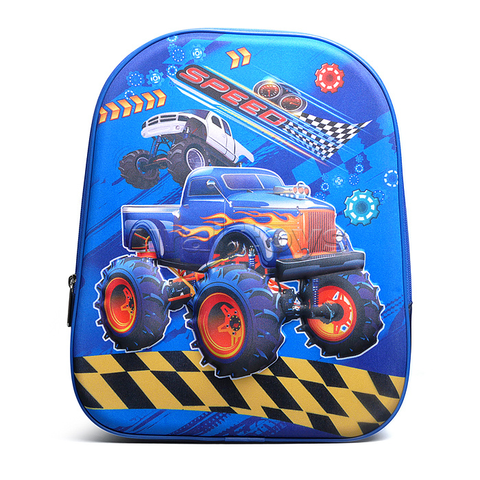 Рюкзак детский "Авто" 31.5x26x10 см, 1 отделение, ОПП-упаковка