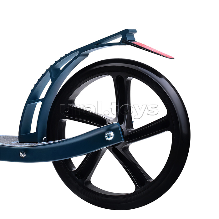 Самокат ROCKET, колеса PU 200 мм, ABEC 7, темно-синий