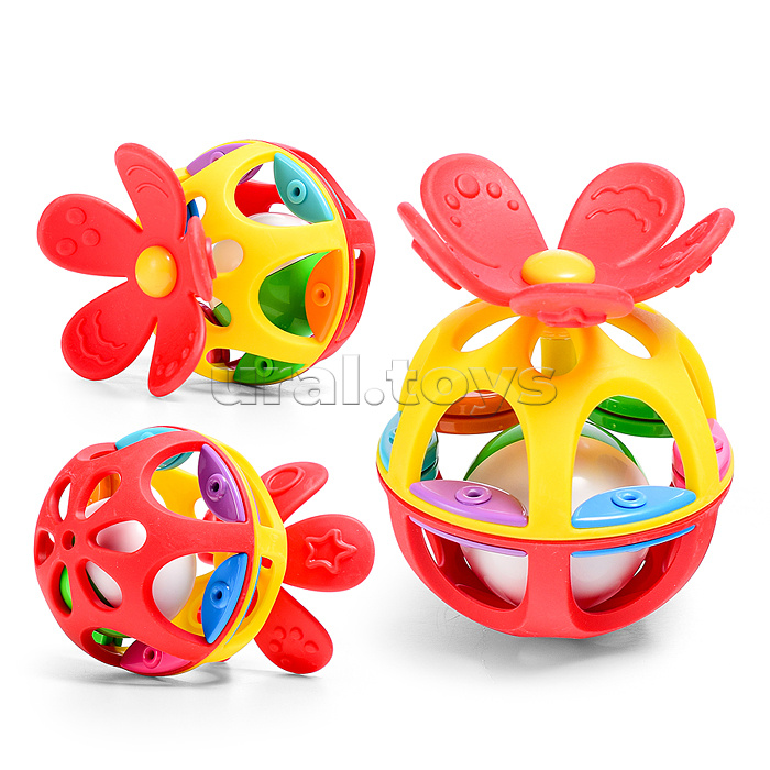 Погремушка-прорезыватель "Тюльпан"