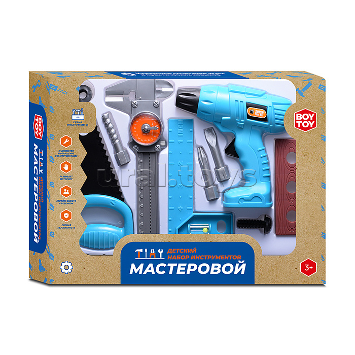 Набор инструментов "Мастеровой №2" в коробке Набор инструментов "Мастеровой №2" в коробке