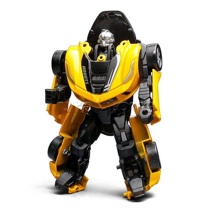 Робот "Ботик" трансформирующийся в авто, в коробке