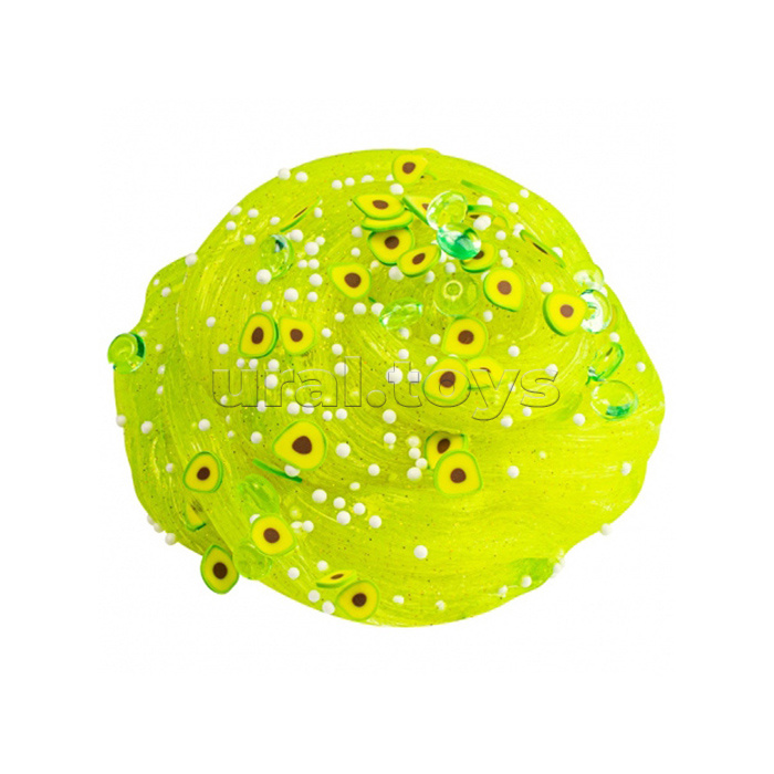 Игрушка для детей Emoji-slime, желтый, 110 г. Влад А4