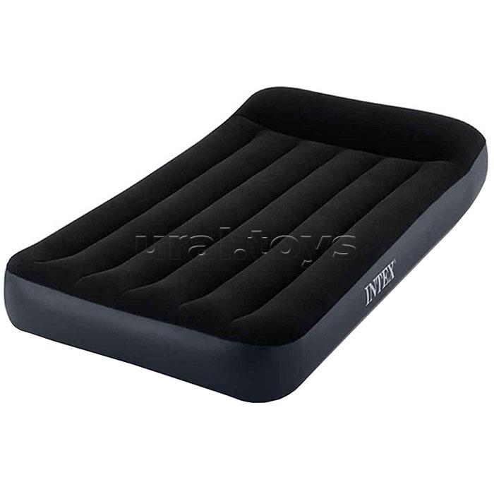 Матрас надувной Pillow Rest Classic Fiber-Tech, 99 х 191 х 25 см, 64141 INTEX
