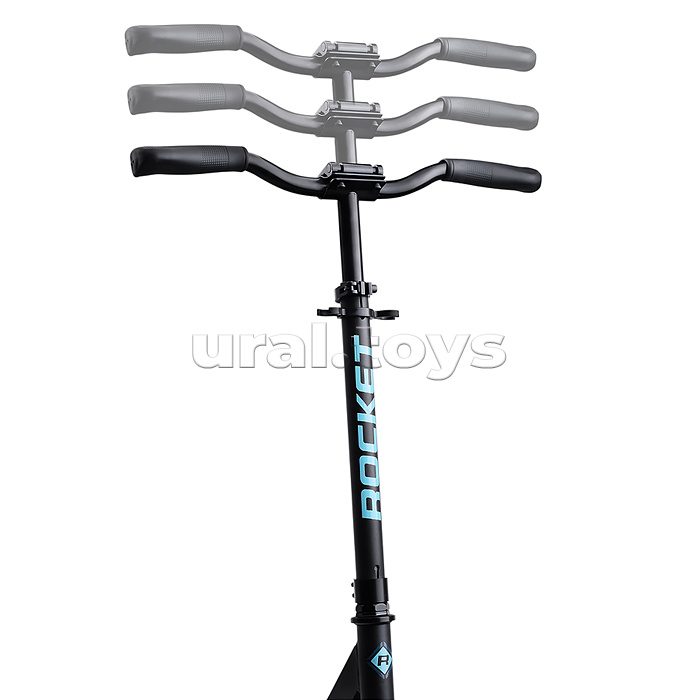 Самокат ROCKET, колеса PU 200 мм, ABEC 7, бирюзовый