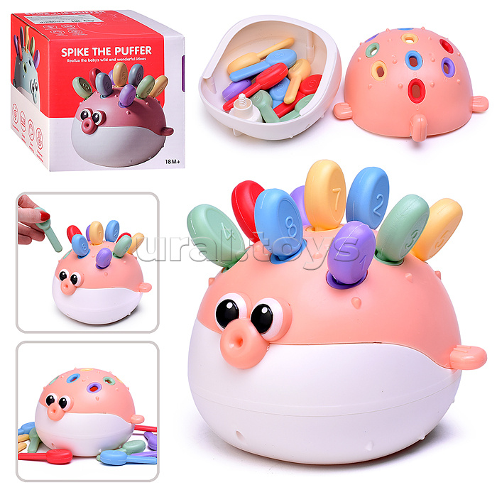 Игрушка развивающая "Рыбка" в коробке