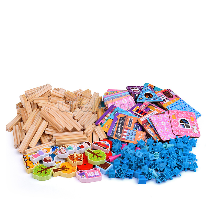 Конструктор "Строим дом" (278 дет.)