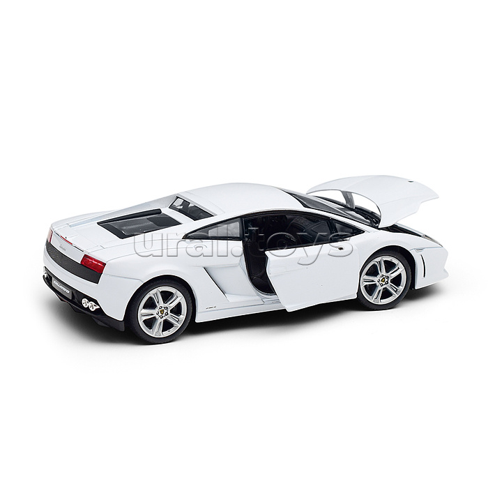 Машинка 1:24 Lamborghini Gallardo LP560-4, белый Машинка 1:24 Lamborghini Gallardo LP560-4, белый