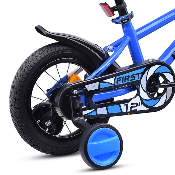 Велосипед 12" Rocket First, цвет синий