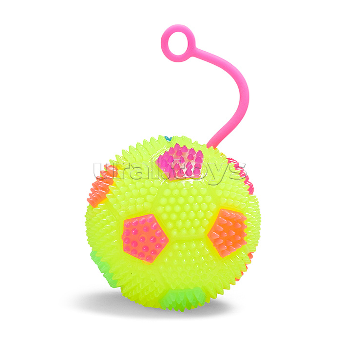 Игрушка-пищалка "Колючий мяч" (7,5 см) в коробке
