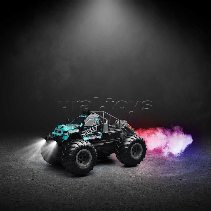 Машина "Яркий багги" р/у, 27 MHz, в коробке