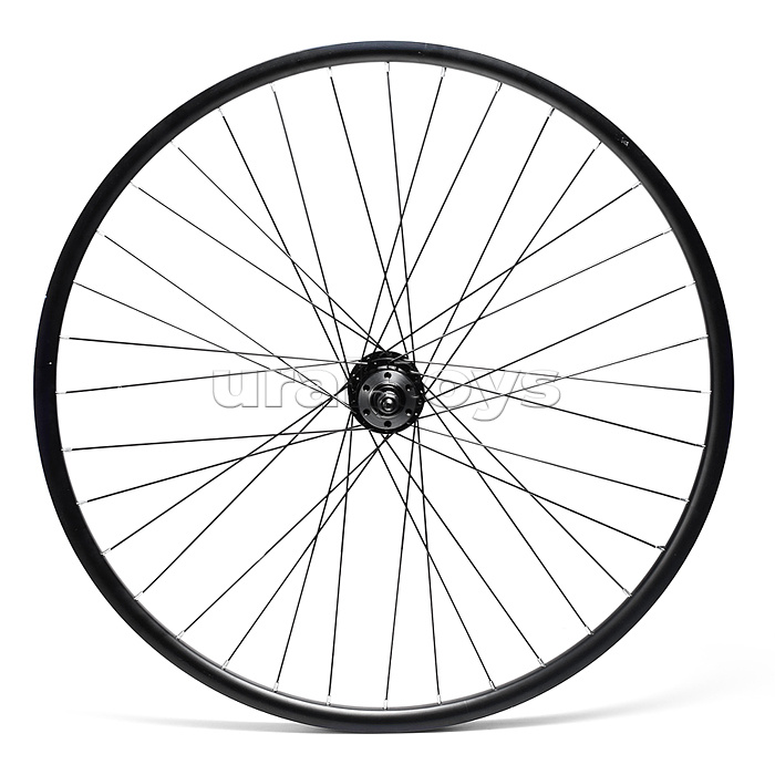 Колесо велосипедное 29" переднее, алюминий, диск 6-болт, с гайками