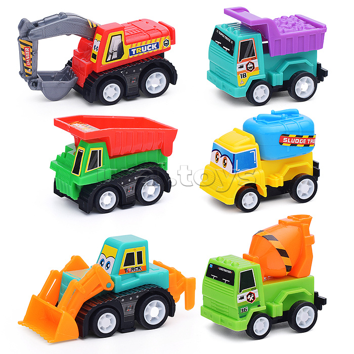 Набор машин "Город техники" в пакете Набор машин "Город техники" в пакете