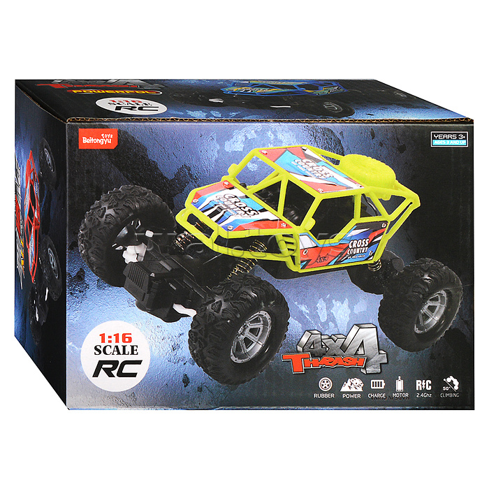 Машина "Climbing car-2" р/у, 27 MHz, 1:16, в коробке Машина "Climbing car-2" р/у, 27 MHz, 1:16, в коробке