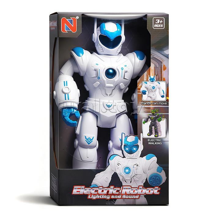 Набор армия  616 "Боевой робот" свет, звук, в коробке