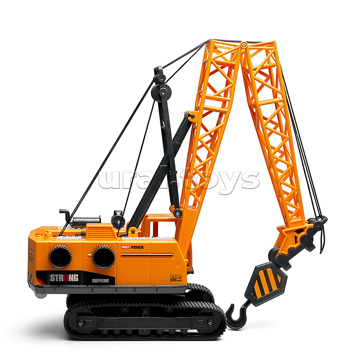 Кран "Башенный" (свет, звук) в коробке (желтый)