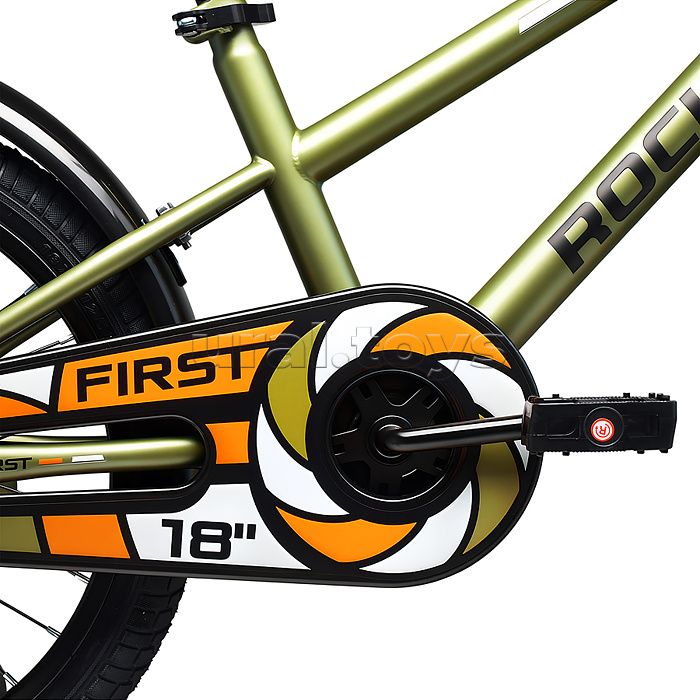 Велосипед 18" Rocket First, цвет хаки