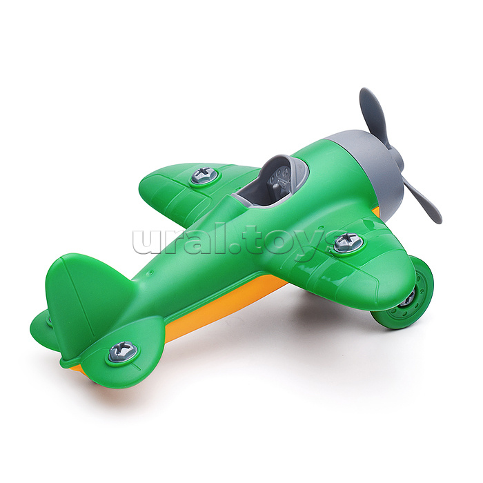 Конструктор "Самолет планер" с отверткой, в коробке