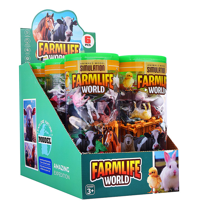 Набор животных "Поляна друзей" в коробке