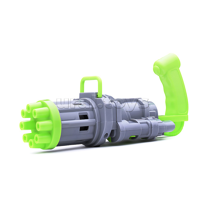 Бластер для мыльных пузырей  (8 отверстий) в коробке