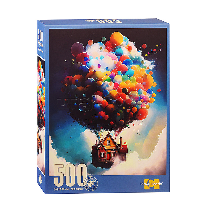 Пазл "Летающий дом" (500 дет.) в коробке