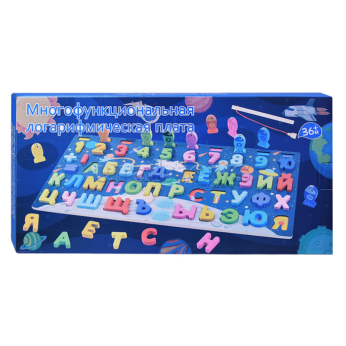 Игра развивающая "Веселая рыбалка - Азбука"