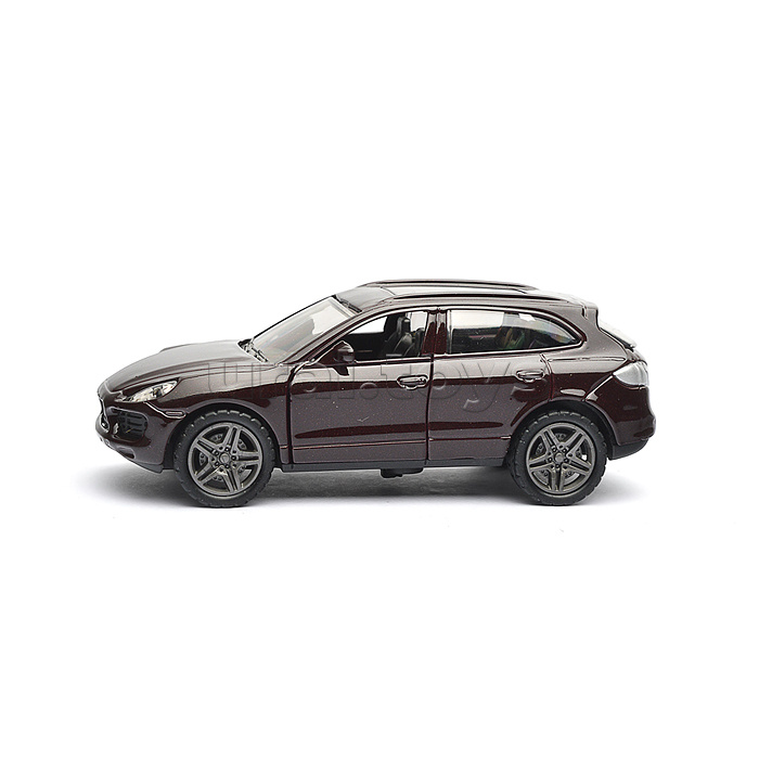 Черная инерционная машинка Кроссовер die-cast,1:32, открывающиеся двери