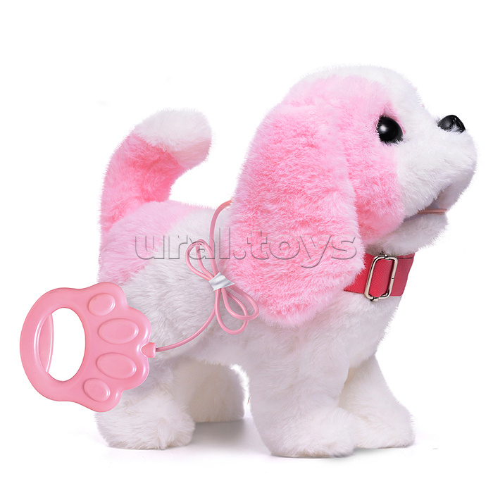 Собака "Лорд" (записывает, поёт, двигается) в пакете