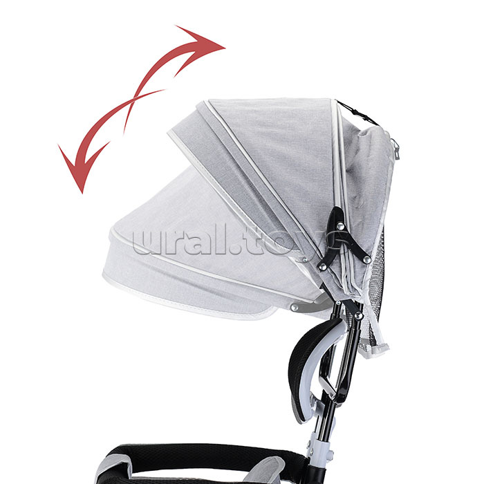 Велосипед 3-х колесный, серый