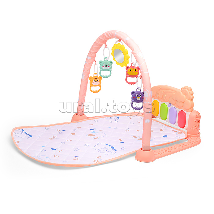 Коврик развивающий "Карусель" с пианино, в коробке