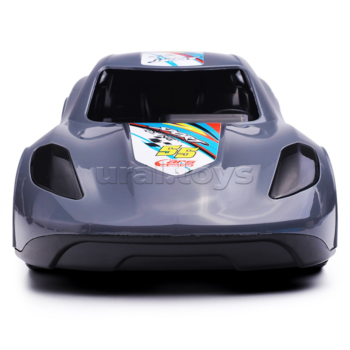 Машинка Turbo "V-MAX" серая 40 см