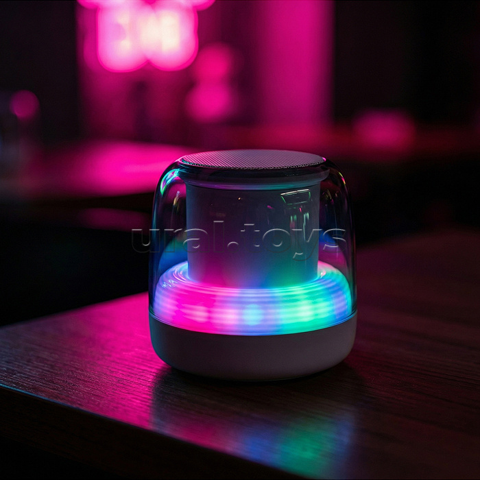 Светильник-колонка "Световая симфония" в коробке (цвет белый)