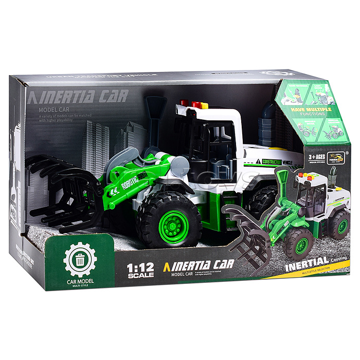 Трактор "СельхозМастер" на батарейках, в коробке