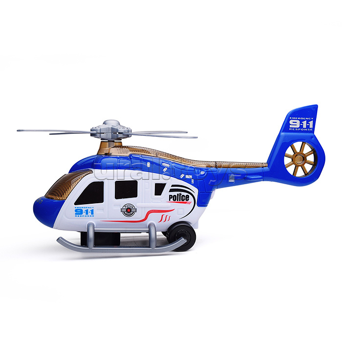 Вертолет "Ураган" на батарейках, в коробке