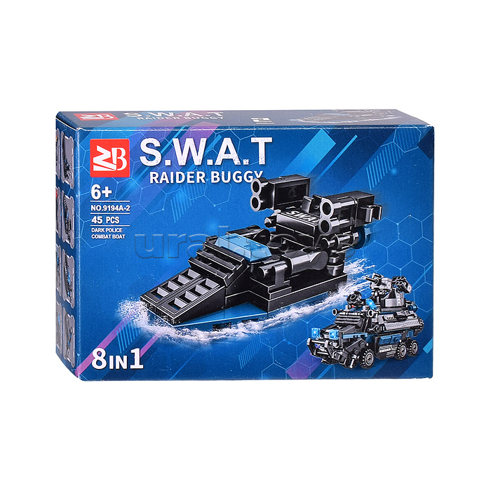 Конструктор "SWAT. Вездеход" 8 в 1, в коробке Конструктор "SWAT. Вездеход" 8 в 1, в коробке