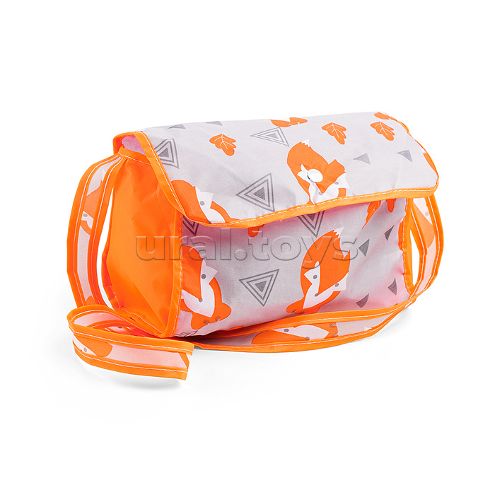 Набор аксессуаров для куклы 5в1 (манеж, коляска, стульчик, сумка, контейнер для бутылочки) в коробке