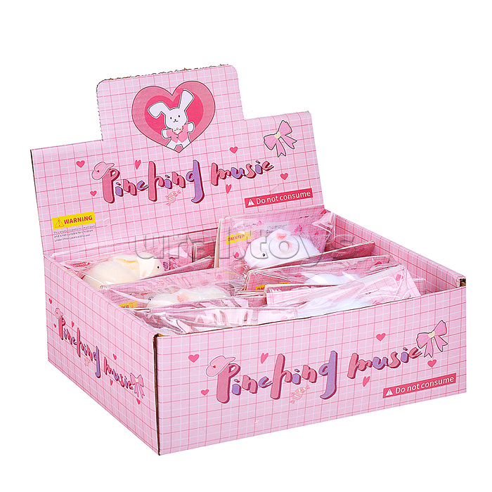 Игрушка-антистресс "Кролик с морковкой"