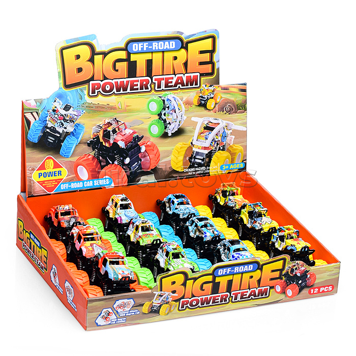 Машина "Большая шина №2" в коробке