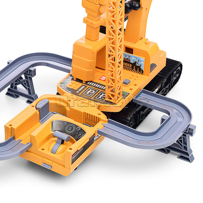 Трек "Строительная станция" в коробке