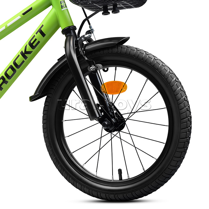 Велосипед 16" Rocket First, цвет зеленый