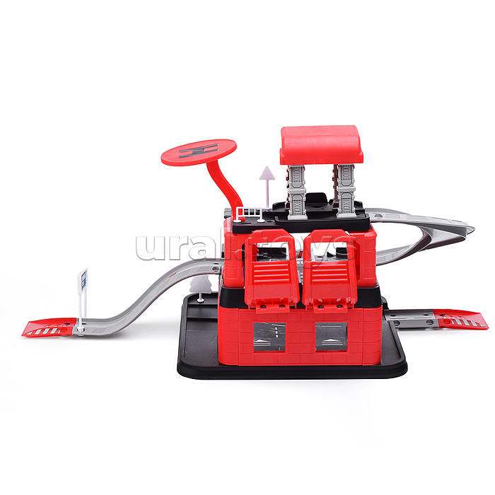 Парковка "Пожарная техника" в коробке