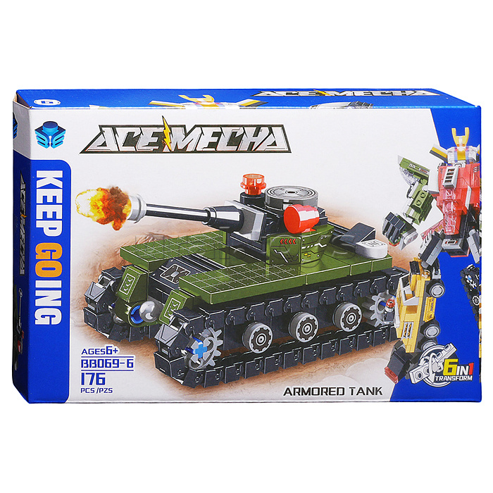 Конструктор "Команда спасателей" (696 дет.) в коробке